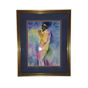 Vintage Framed Jazz Print Wall Art